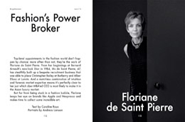 The Gentlewoman - Florian de Saint Pierre